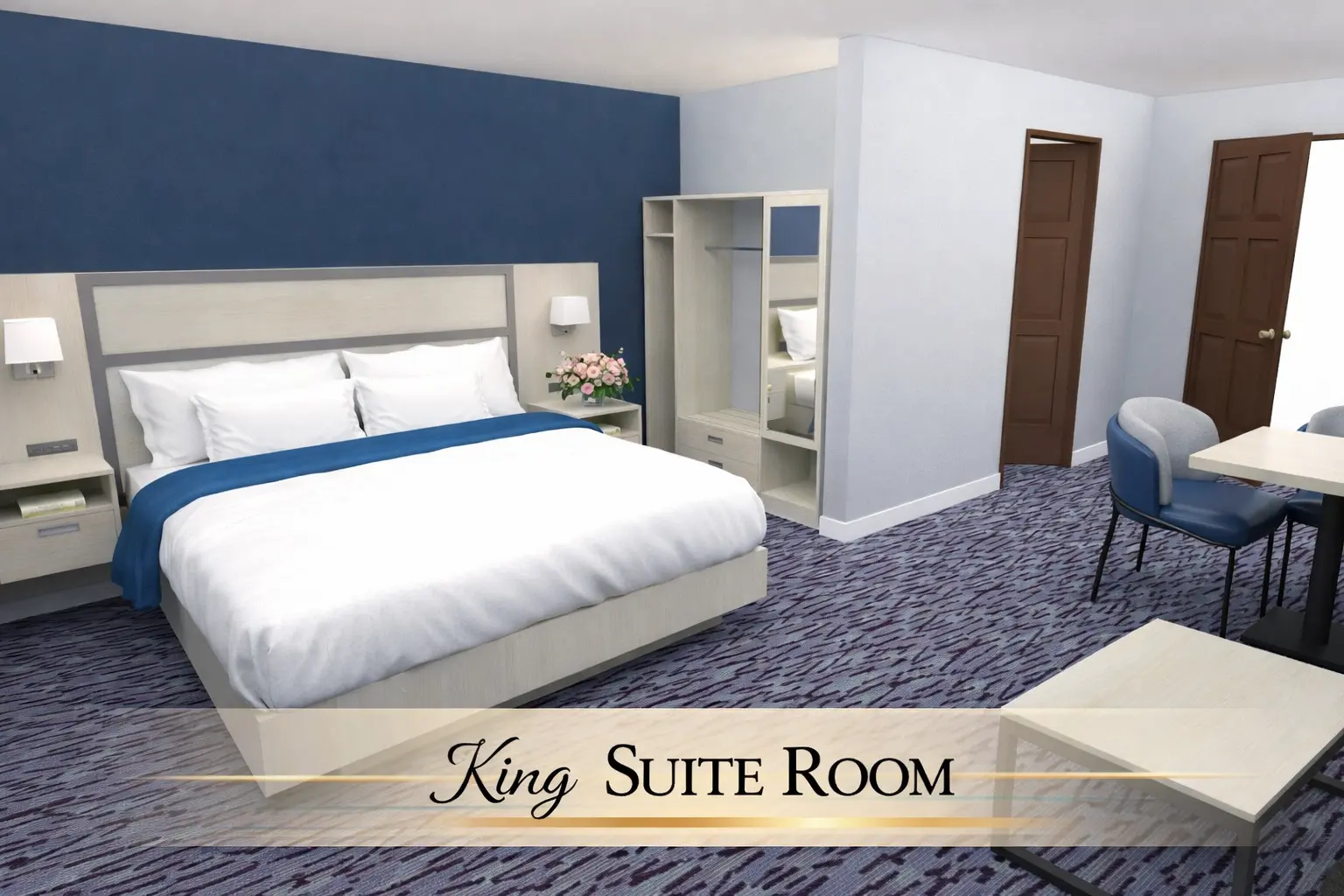King Suite with full kitchenette at Best Western Vernal Utah
