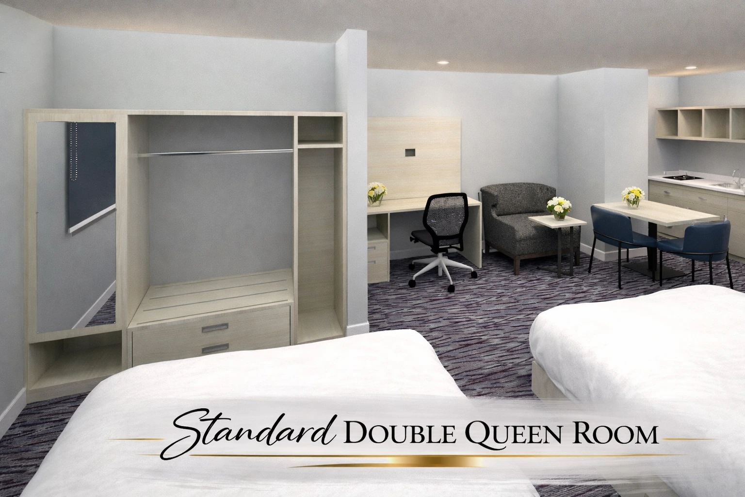 Double Queen Room view 2 — Best Western Vernal Utah